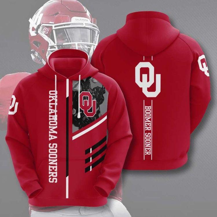 Oklahoma Sooners No1541 Custom Ver 1 Limited 3D Hoodie