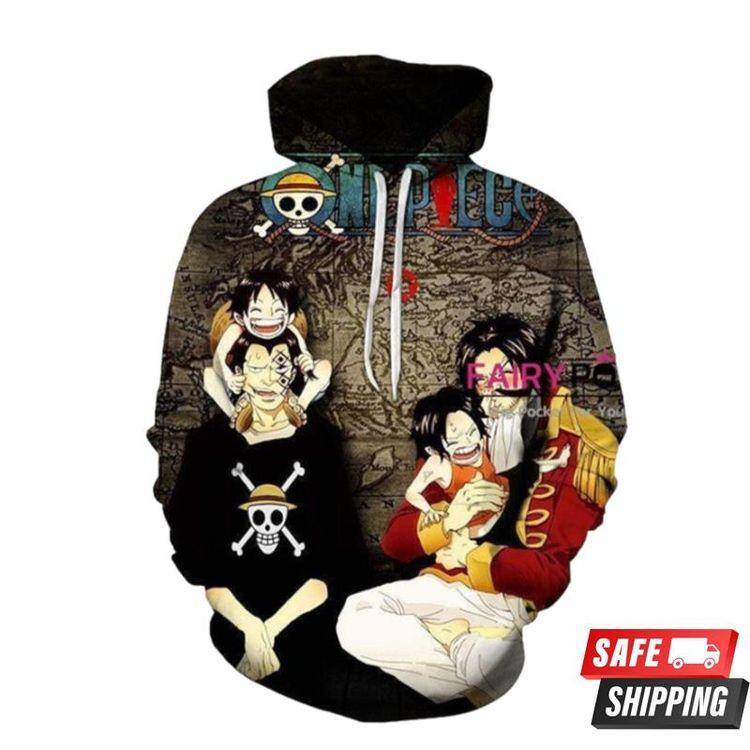 One Piece I All Over Print Hoodie