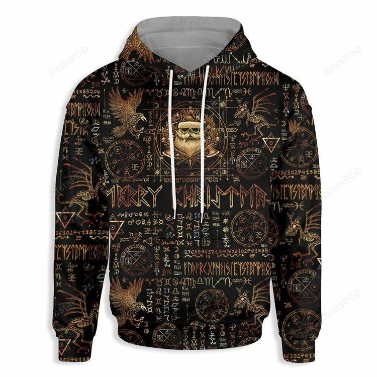 Ouija Board Santa Skull Christmas Edition Wicca 3d Ed All Over Print Hoodie