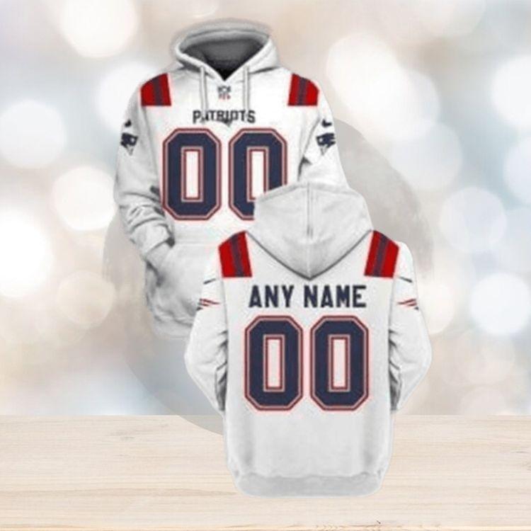 Personalized Custom Name And Number New England Patriots 3d Zipup T Football Gift Limited 3D Hoodie