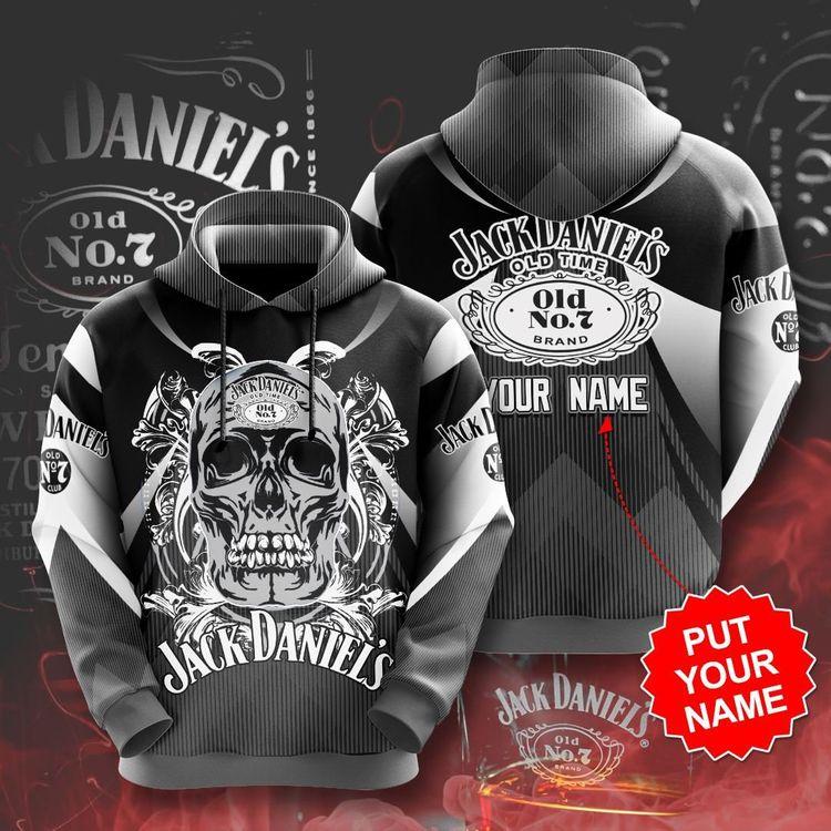 Personalized Jack Daniels No862 Custom Limited 3D Hoodie