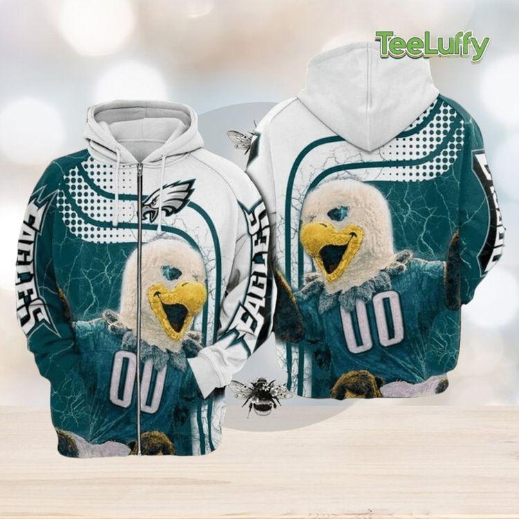 Philadelphia Eagles 3d Printed Ver 86 3D Hoodie