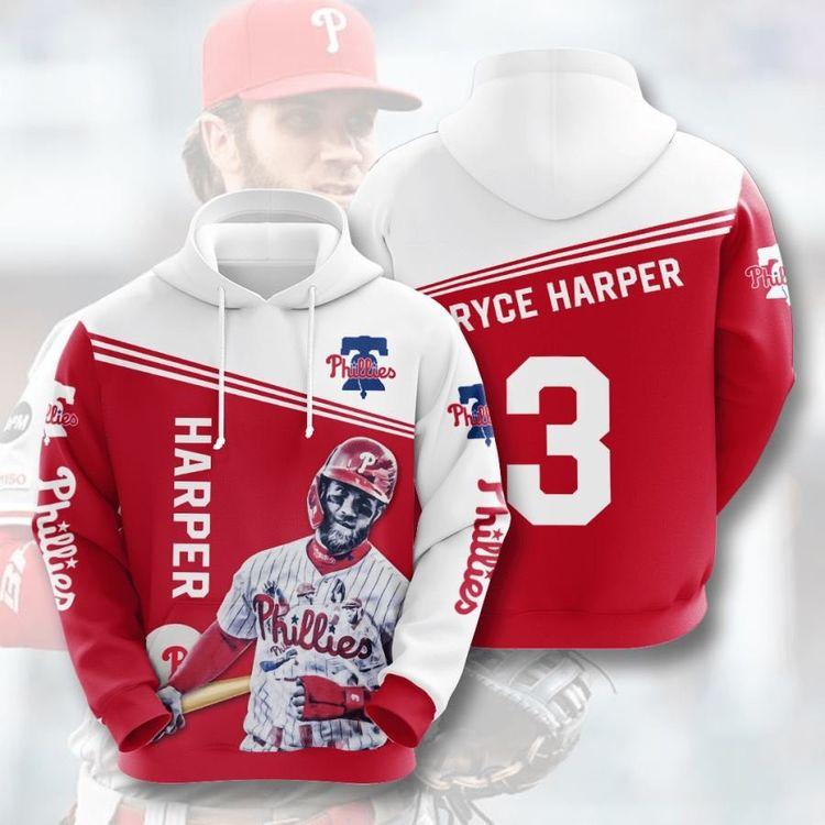 Philadelphia Phillies No1607 Custom Ver 1 3D Hoodie