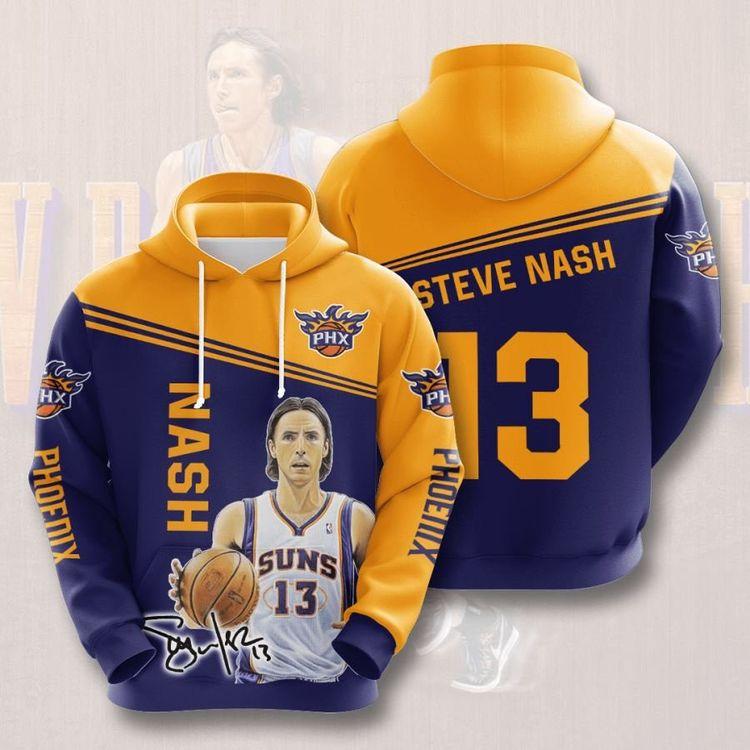 Phoenix Suns No1624 Custom V3 Ver 1 All Over Print Hoodie