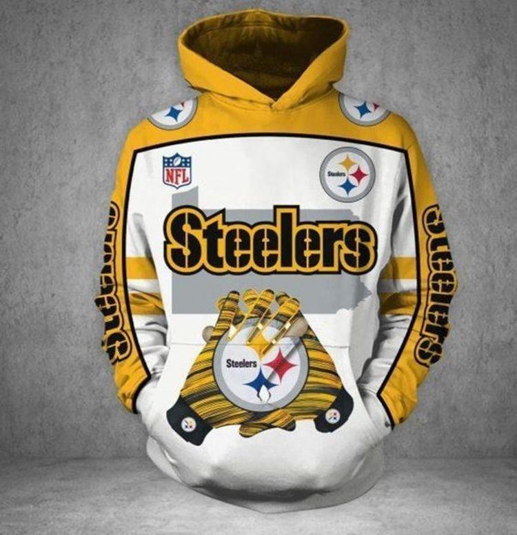Pittsburgh Steelers 2 All Over Print Hoodie