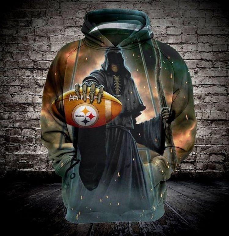 Pittsburgh Steelers 4 All Over Print Hoodie