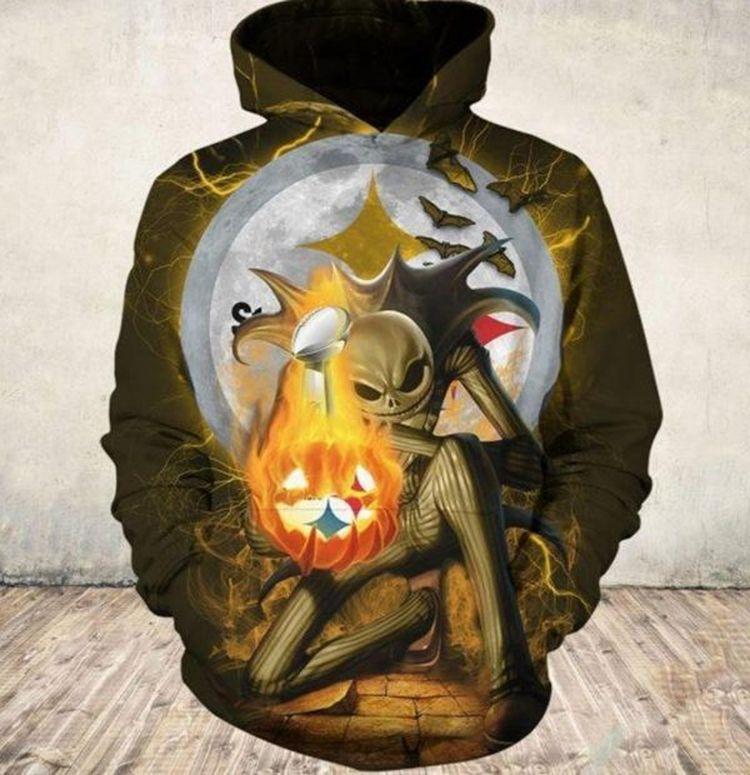 Pittsburgh Steelers Jack Sport All Over Print Hoodie