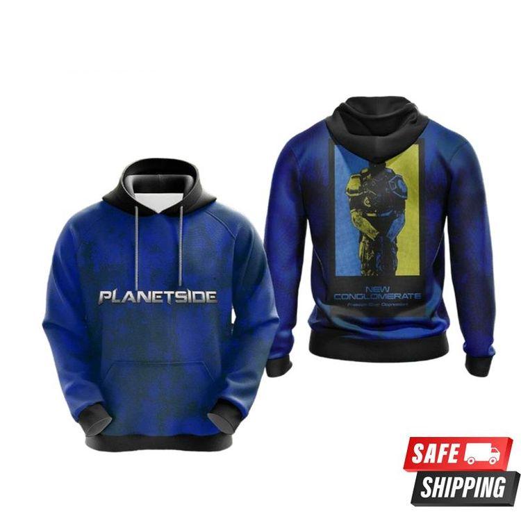 Planetside New Conglomerate 2040 All Over Print Hoodie