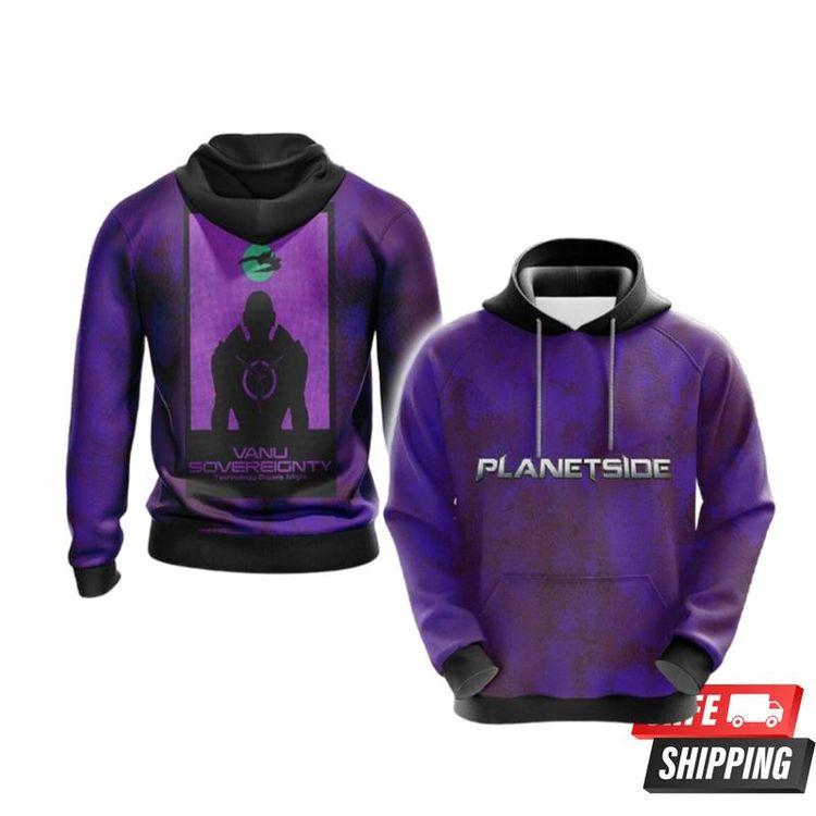 Planetside Vanu Sovereignty 2043 All Over Print Hoodie