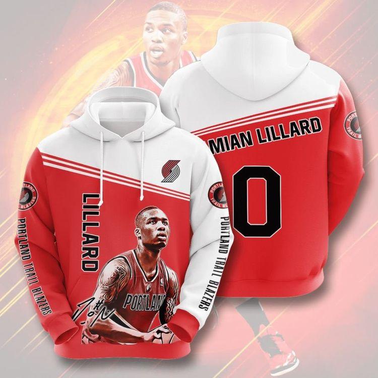 Portland Trail Blazers No1682 Custom V3 Ver 1 Limited 3D Hoodie