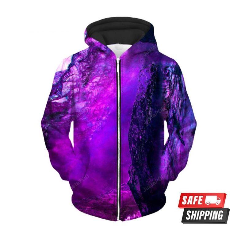 Purple Phaze Up All Over Print Hoodie