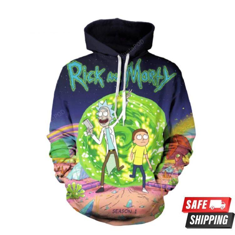 Rick And Morty Csos859 3D Hoodie