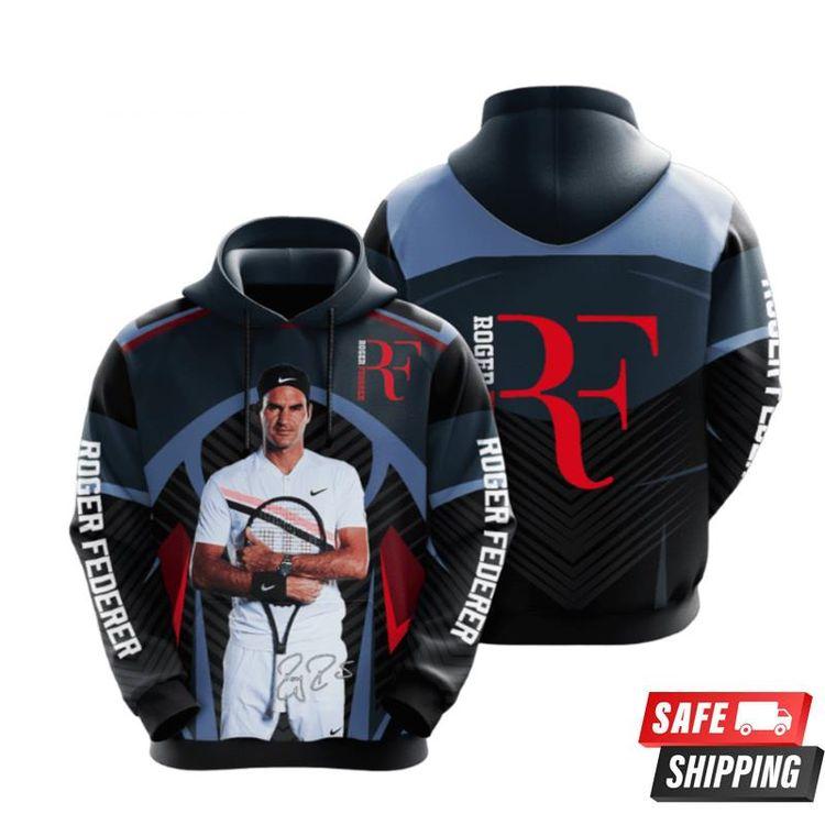 Roger Federer 3D Hoodie