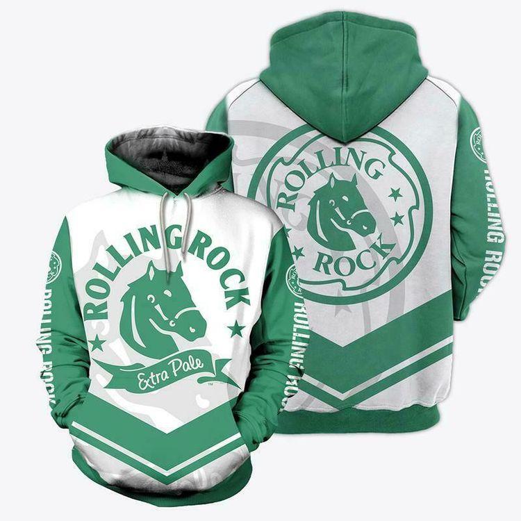 Rolling Rock Beer Premium For Men And Women All Over Print Hoodie