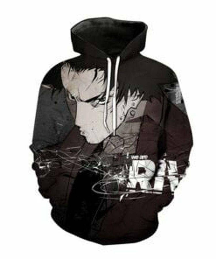 Samurai 3d All Print Limited 3D Hoodie