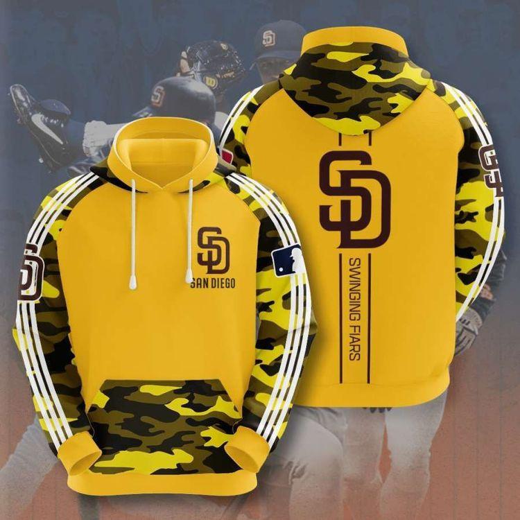 San Diego Padres No1721 Custom 3D Hoodie