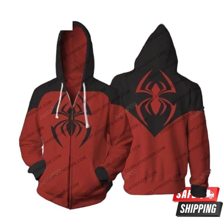 Spiderman Scarlet Spider Kaine Parker Limited 3D Hoodie