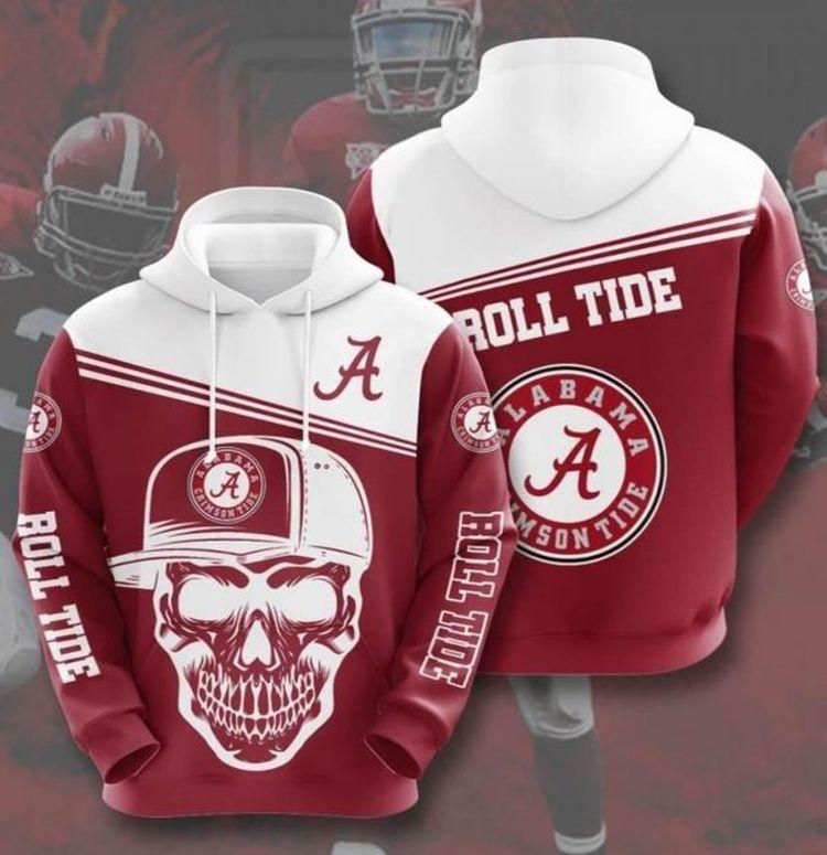 Sports American Football Ncaaf Alabama Crimson Tide Usa 360 All Over Print Hoodie