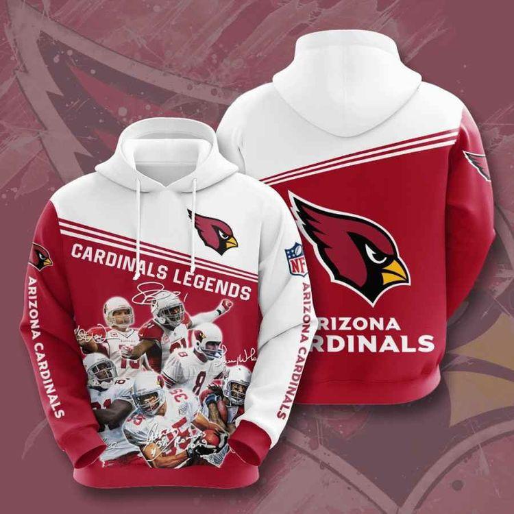 Sports American Football Nfl Arizona Cardinals Usa 693 All Over Print Hoodie