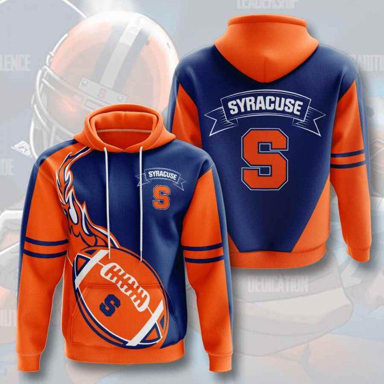 Sports American Football Syracuse Orange Usa 664 3D Hoodie
