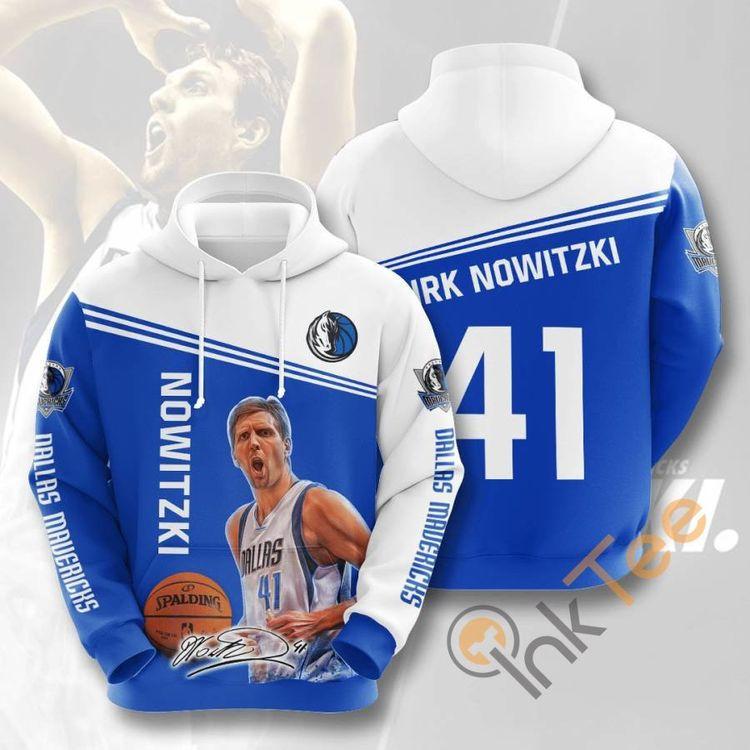 Sports Basketball Nba Dallas Mavericks Dirk Nowitzki Usa 999 3D Hoodie