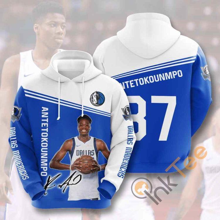 Sports Basketball Nba Dallas Mavericks Kostas Antetokounmpo Usa 1002 Limited 3D Hoodie