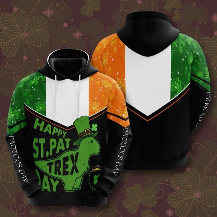 St Patricks Day No1857 Custom 3D Hoodie