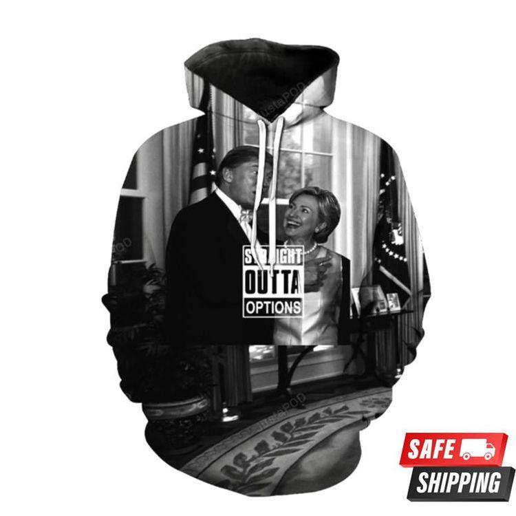 Straight Outta Options Limited 3D Hoodie