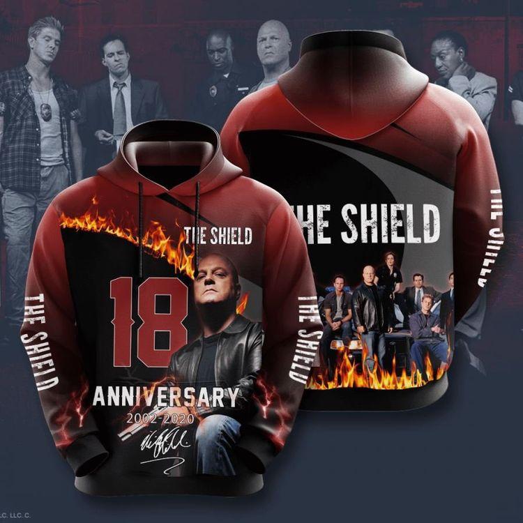 The Shield No2001 Custom 3D Hoodie