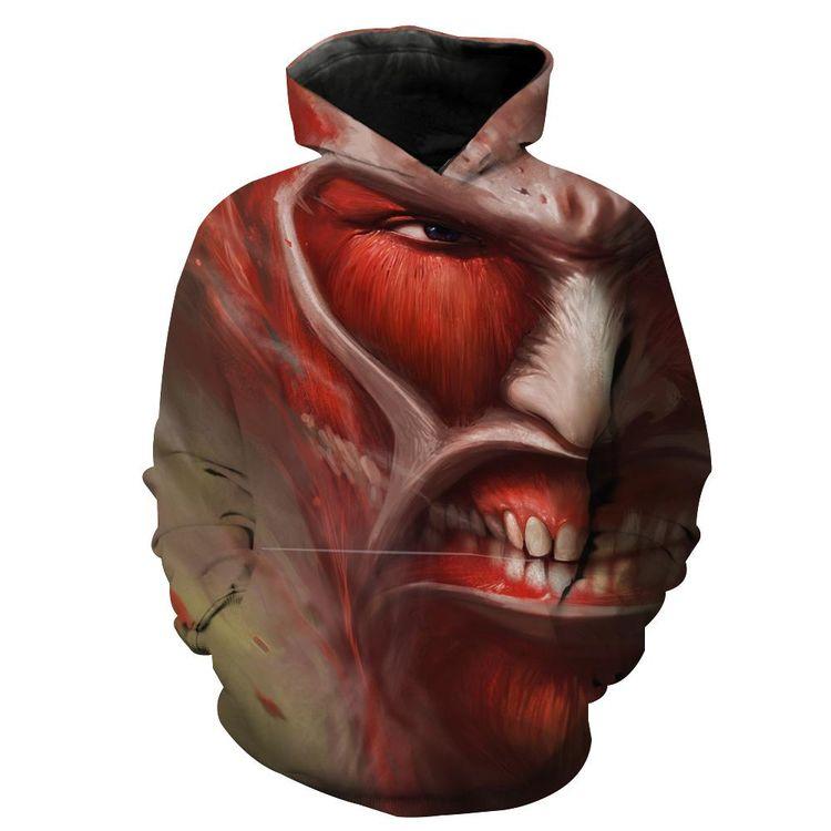 Titan Attack On Titan All Over Print Hoodie