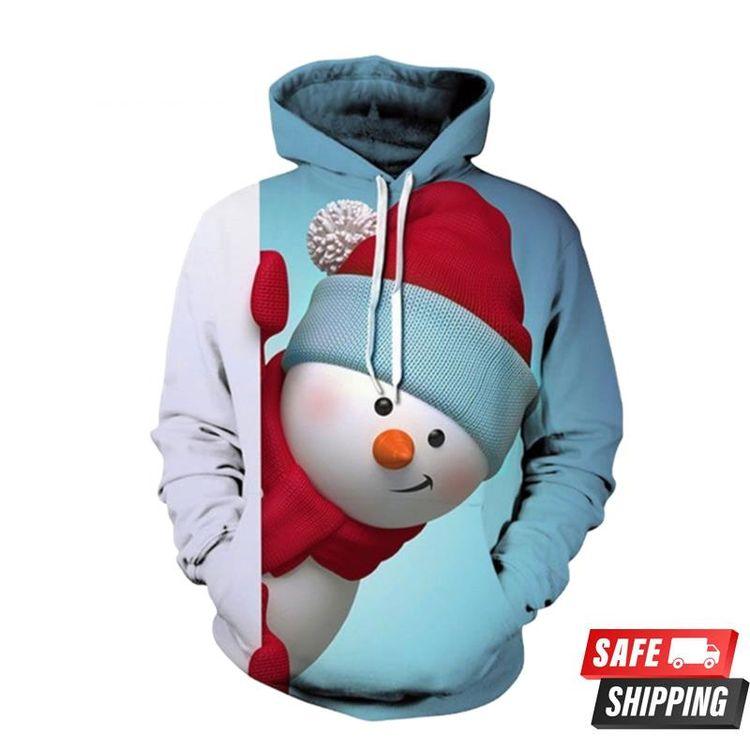 Ugly Christmas Pattern Novelty S 3D Hoodie
