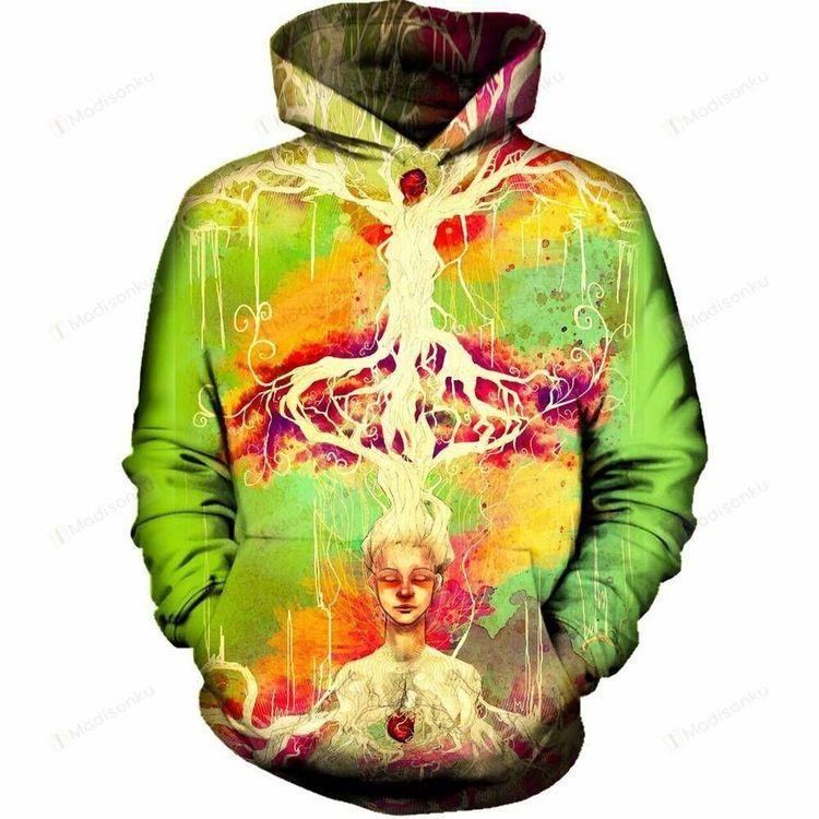 Unity Of Life 3d Ed Limited 3D Hoodie