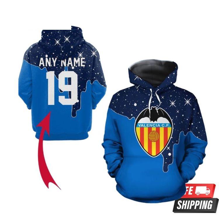 Valencia Cf Personalized Allover Limited 3D Hoodie