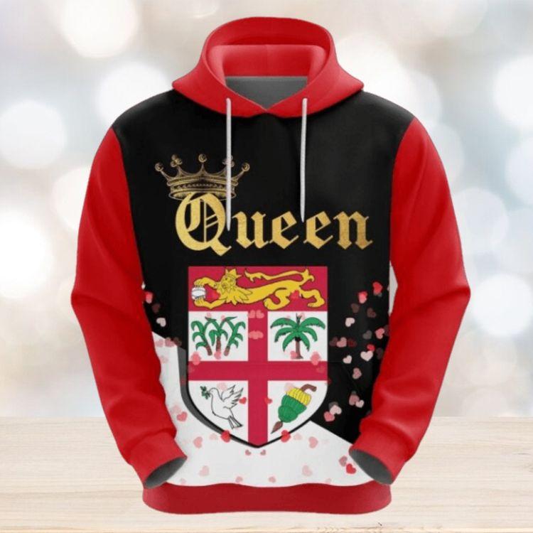 Valentines Day Fiji Queen Valentine Limited 3D Hoodie