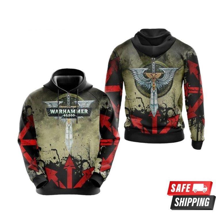 Warhammer 40000 897 3D Hoodie