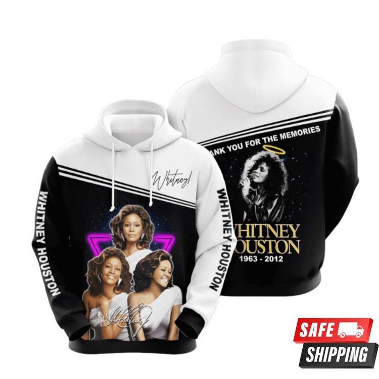 Whitney Houston Limited 3D Hoodie