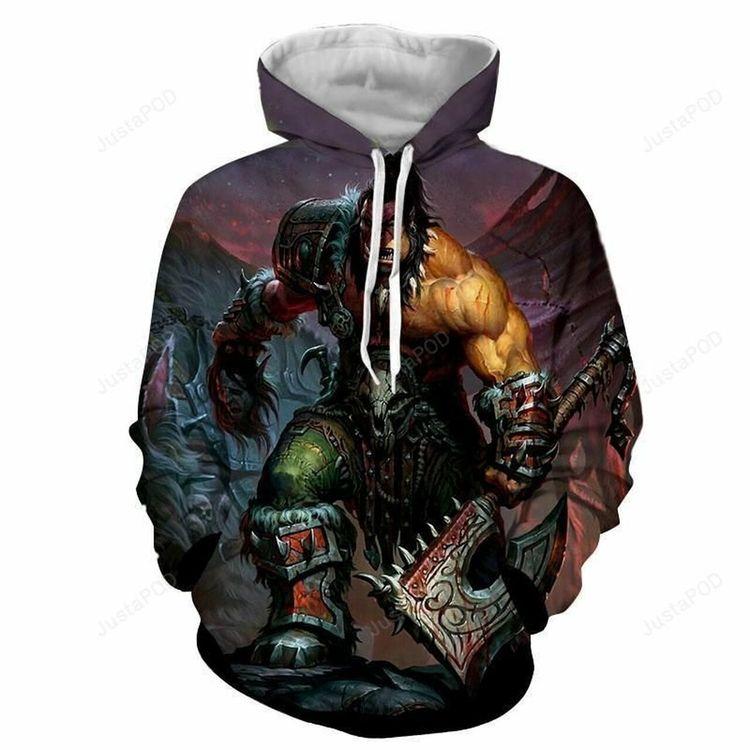 World Of Warcraft 3d Limited 3D Hoodie