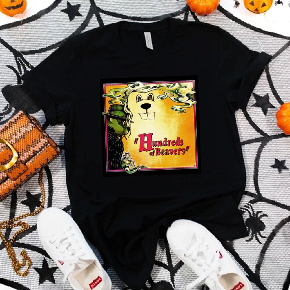 Design Hundreds Of Beavers Design T-shirt