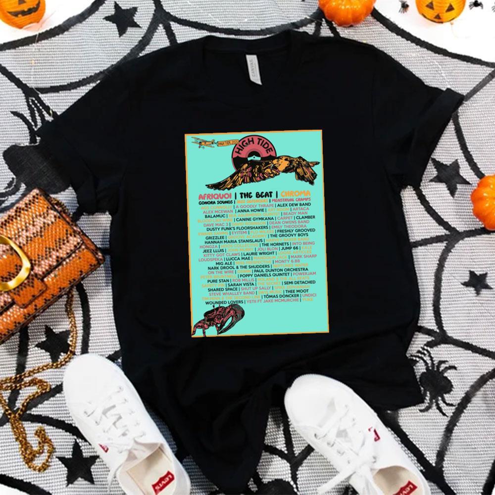 High Tide Festival 2024 Graphic Printed Merch