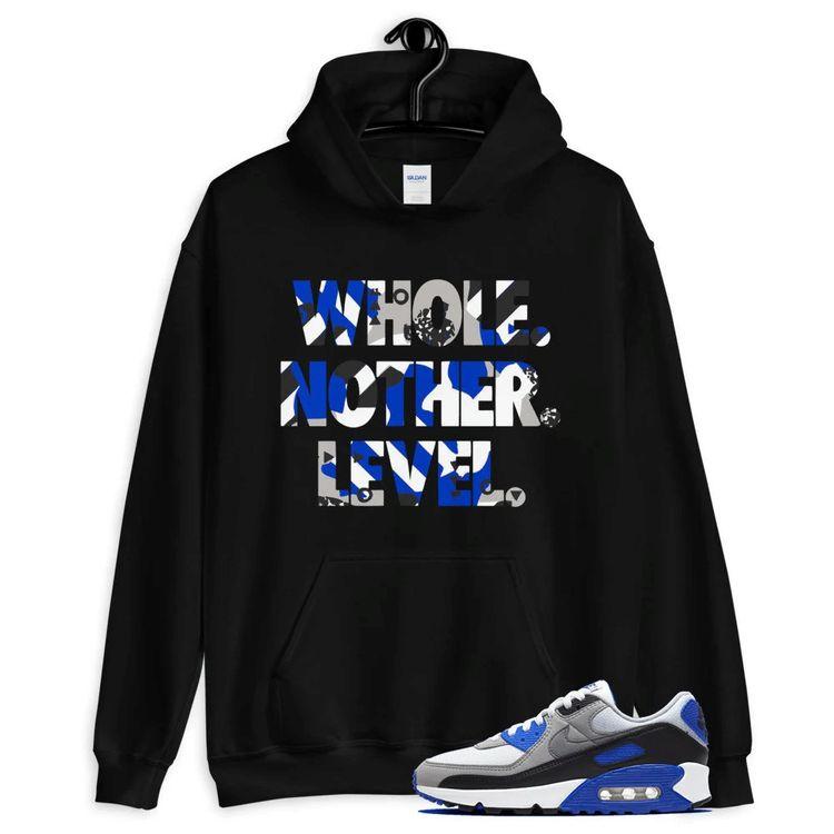 Air Max 90 Og Hoody Hyper Royal Whole Nother Level Unisex All Over Print Hoodie