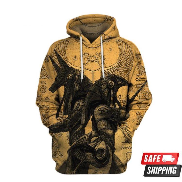 Anubis And Osiris All Over Print Hoodie