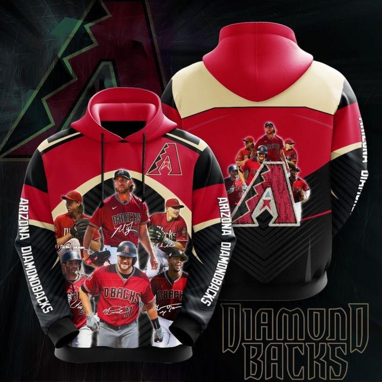 Arizona Diamondbacks No82 Custom Limited 3D Hoodie