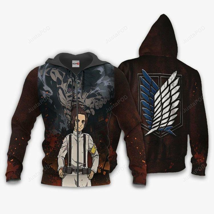 Attack On Tian Gabi Braun 3d 3D Hoodie
