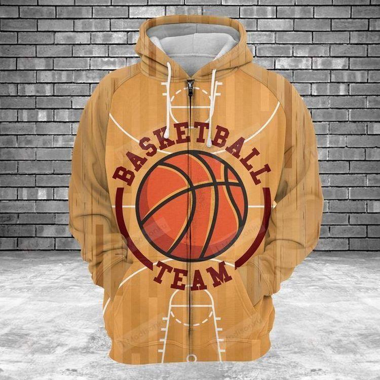 Basketball Team 3d 3D Hoodie