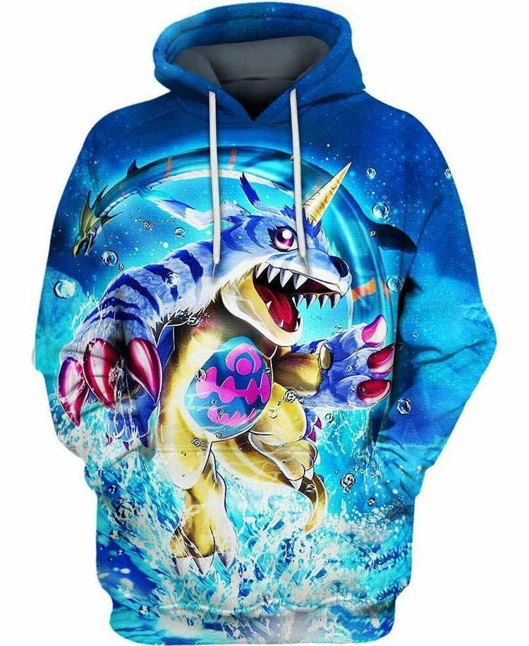 Battle Spirits Digimon Adventure 3d 3D Hoodie