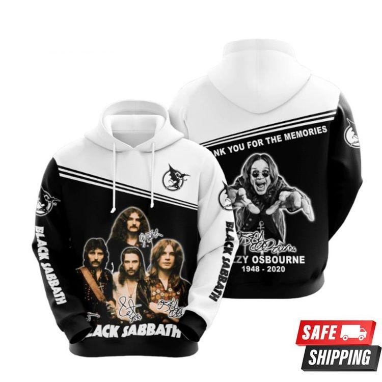 Black Sabbath Ozzy Osbourne All Over Print Hoodie