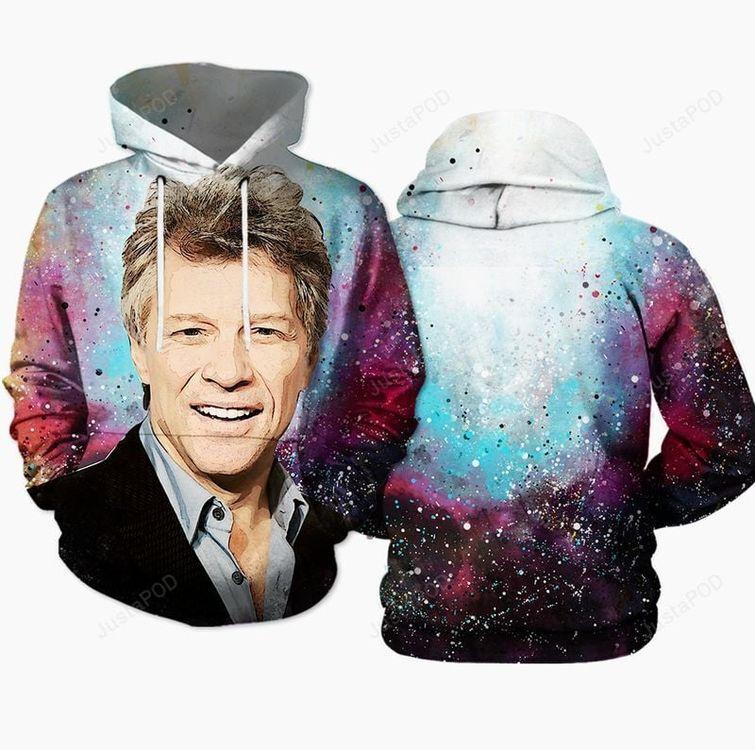 Bon Jovi Style 1 For Fans Limited 3D Hoodie
