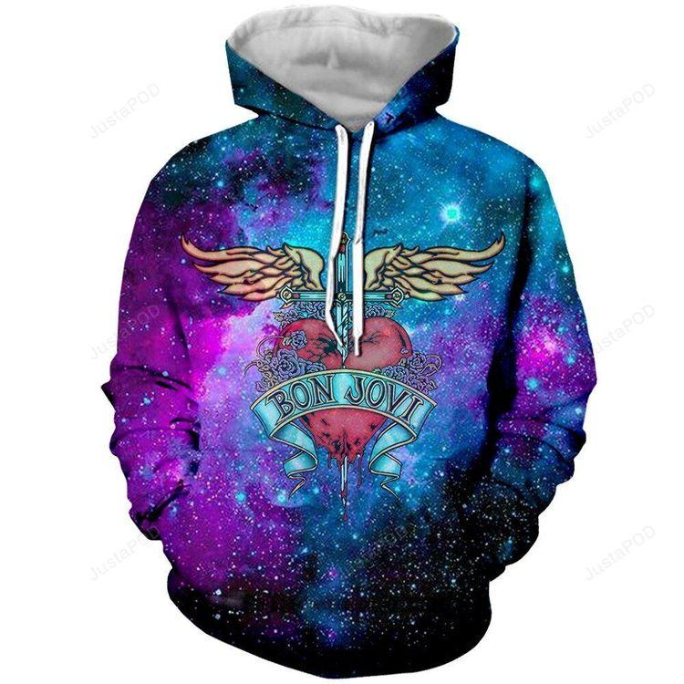 Bon Jovi Style 3 Limited 3D Hoodie