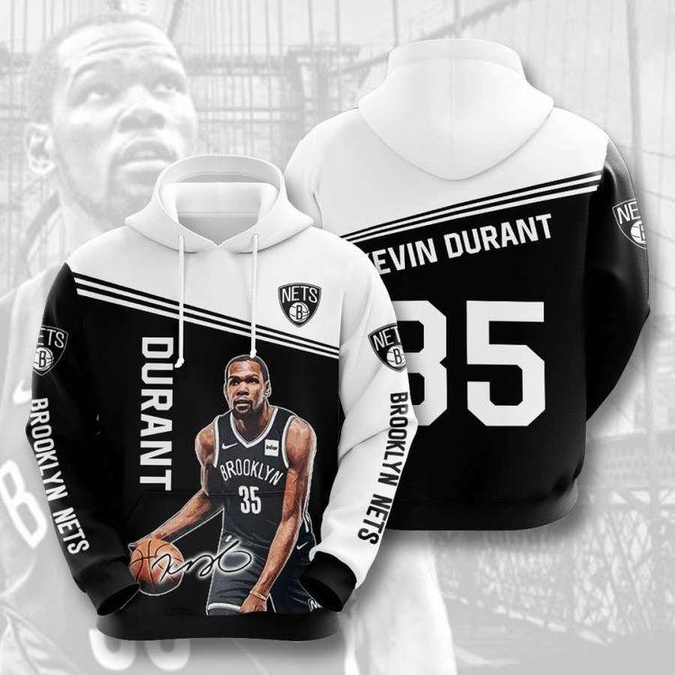 Brooklyn Nets No248 Custom Ver 1 Limited 3D Hoodie