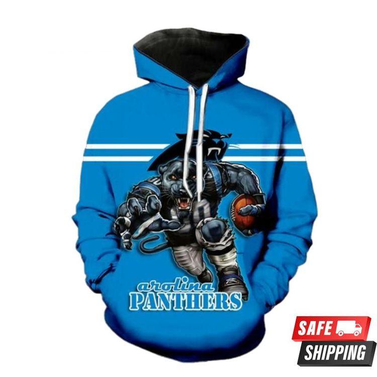 Carolina Panthers Carolina Panthers Nfl Carolina Panthers Apparel 19620 Limited 3D Hoodie